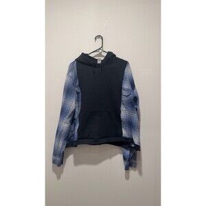 Reworked Upcycle Grunge Oversize Patchwork Sweatshirt L/XL